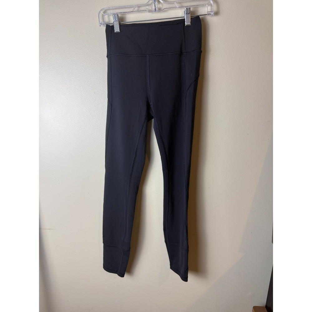 Lululemon Align High-Rise Leggings Black Size 4‎ Yoga Athletic Pants